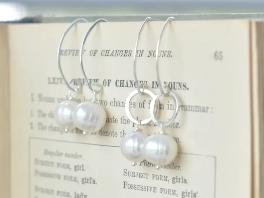Alaska Snow Earrings - 1