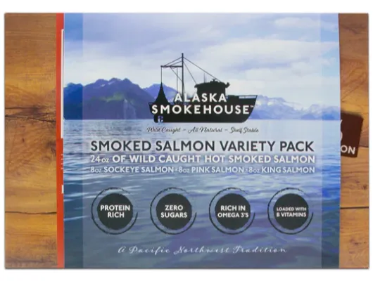 Alaska Smokehouse’s Trio of Smoked Salmon