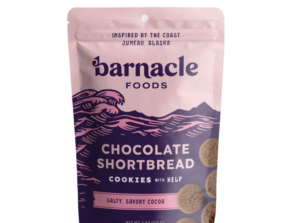 Chocolate Shortbread Cookies with Kelp - 1