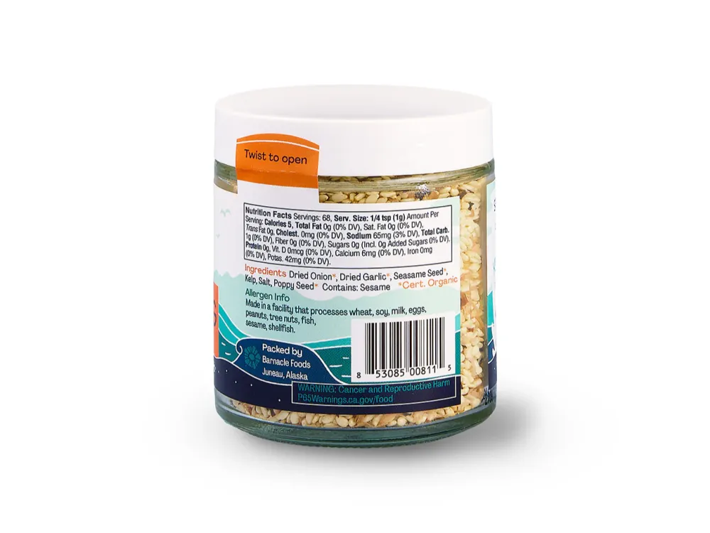 Everything Bagel Kelp Seasoning - 2