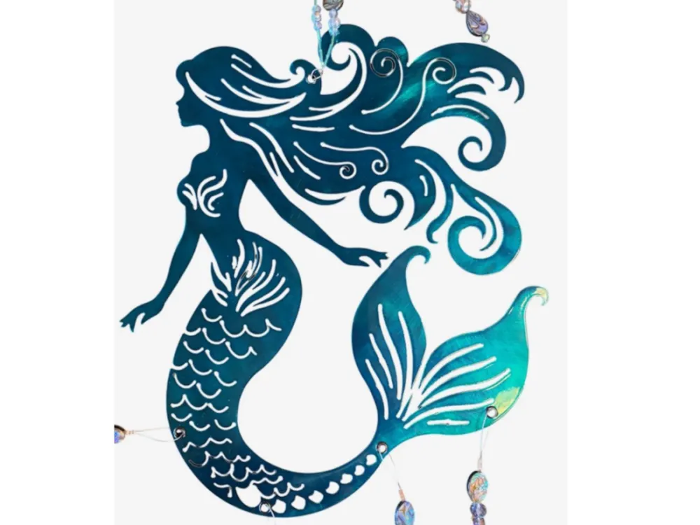 Mermaid and friends wind chime - 1
