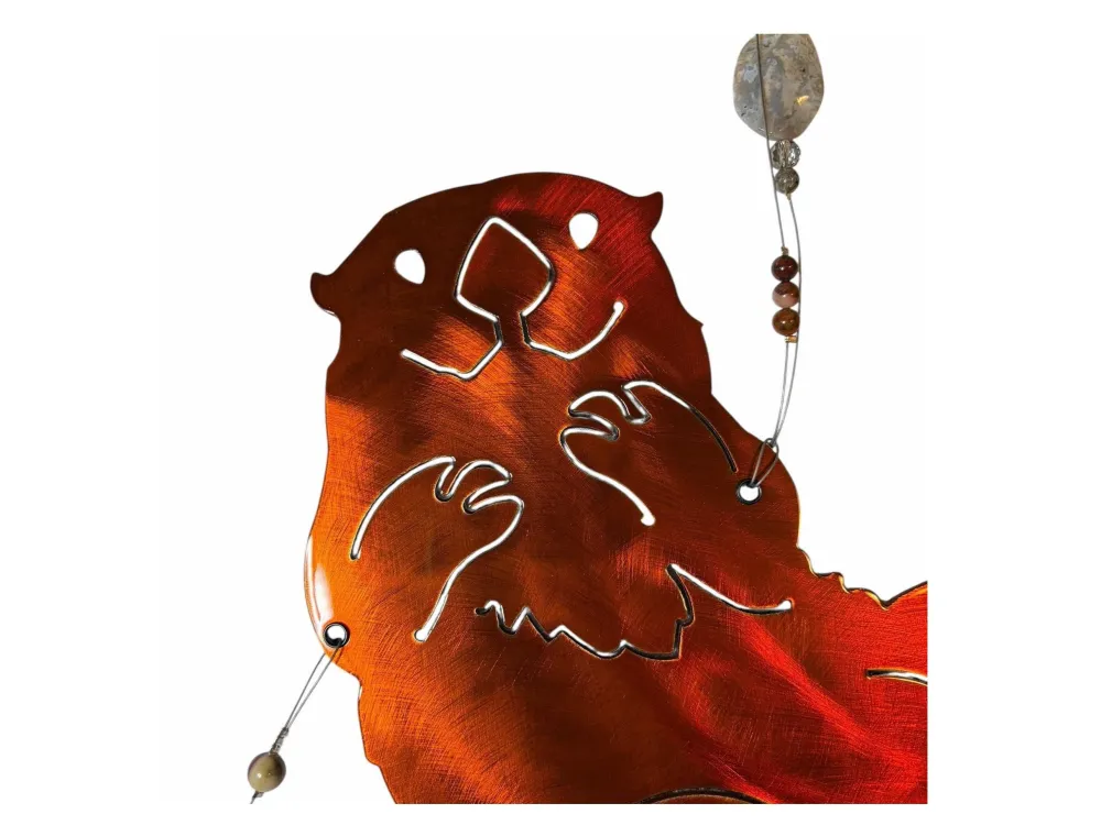 Sea Otter and friends wind chime - 4