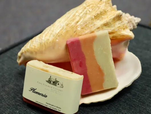 PLUMERIA - Handmade Cold Process Soaps. Avail for Pick Up on Serenade of the Seas 6/21-6/28