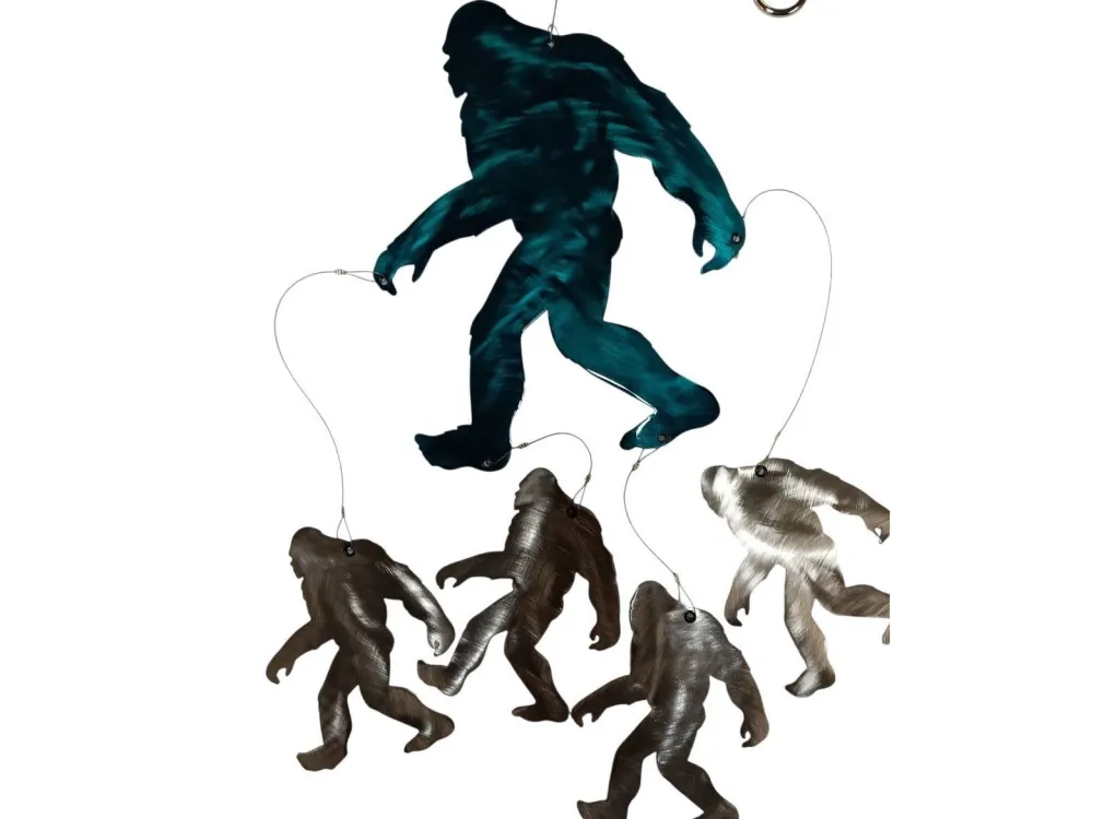 Alaskan Sasquatch wind chime - 3