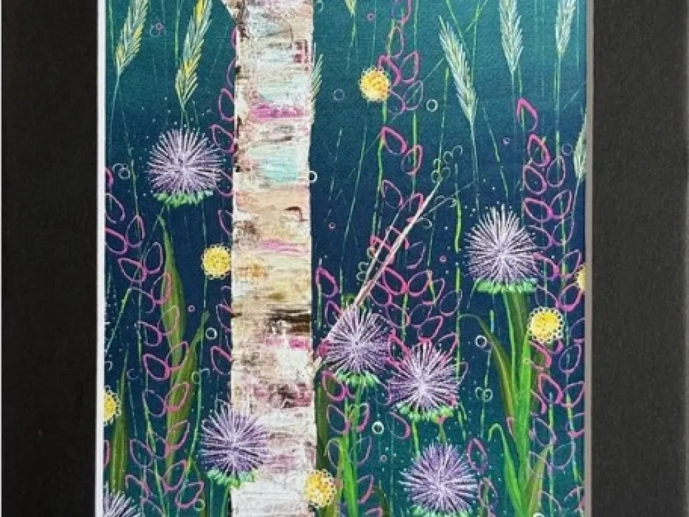 5x7 Matted Print - Birch Please - 2