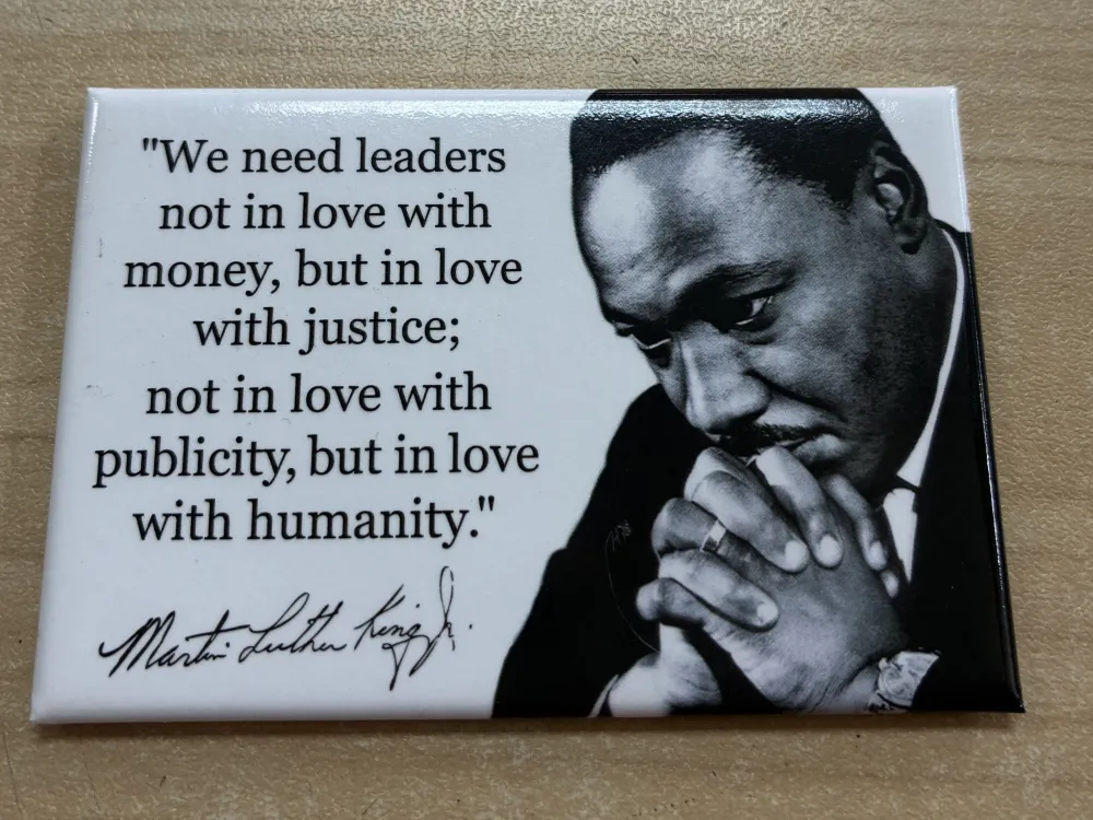 MLK Jr. Magnet set of 2 - 1