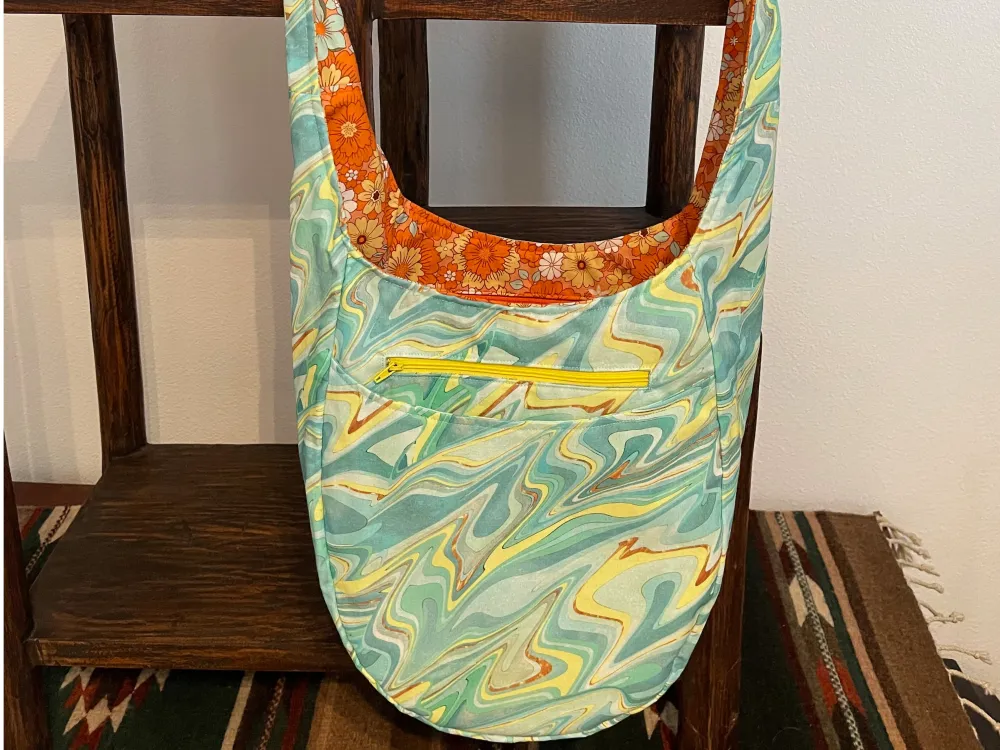 Flower Power Hobo Bag - 3