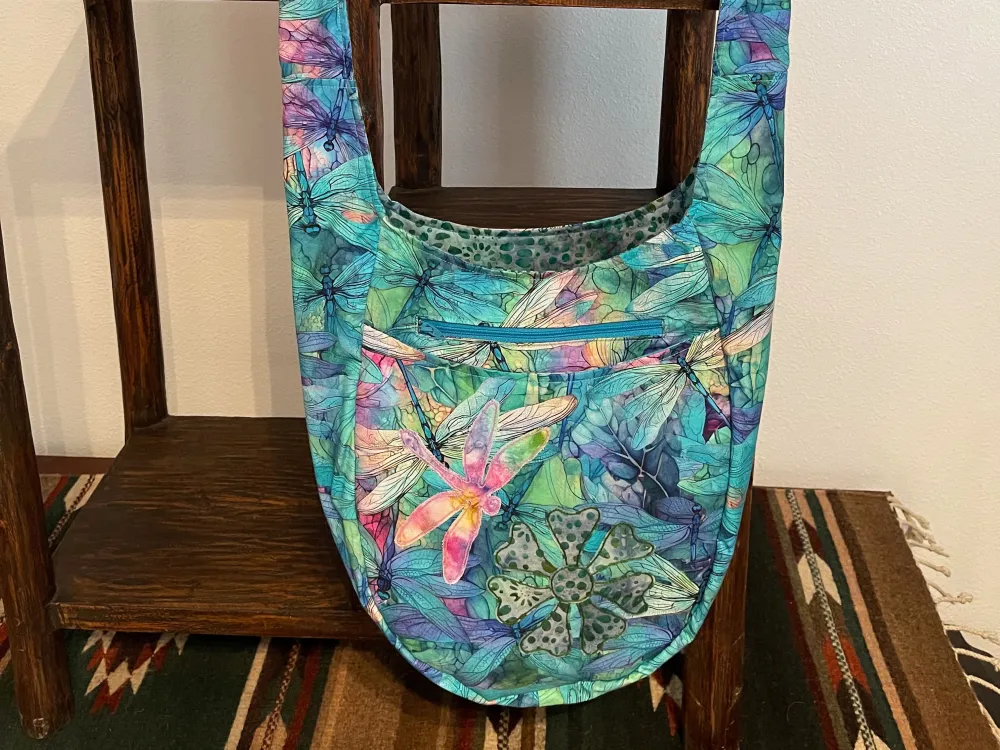 Spotted Dragonfly Hobo Bag - 1
