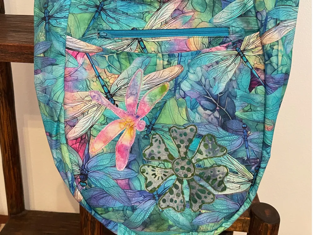 Spotted Dragonfly Hobo Bag - 2