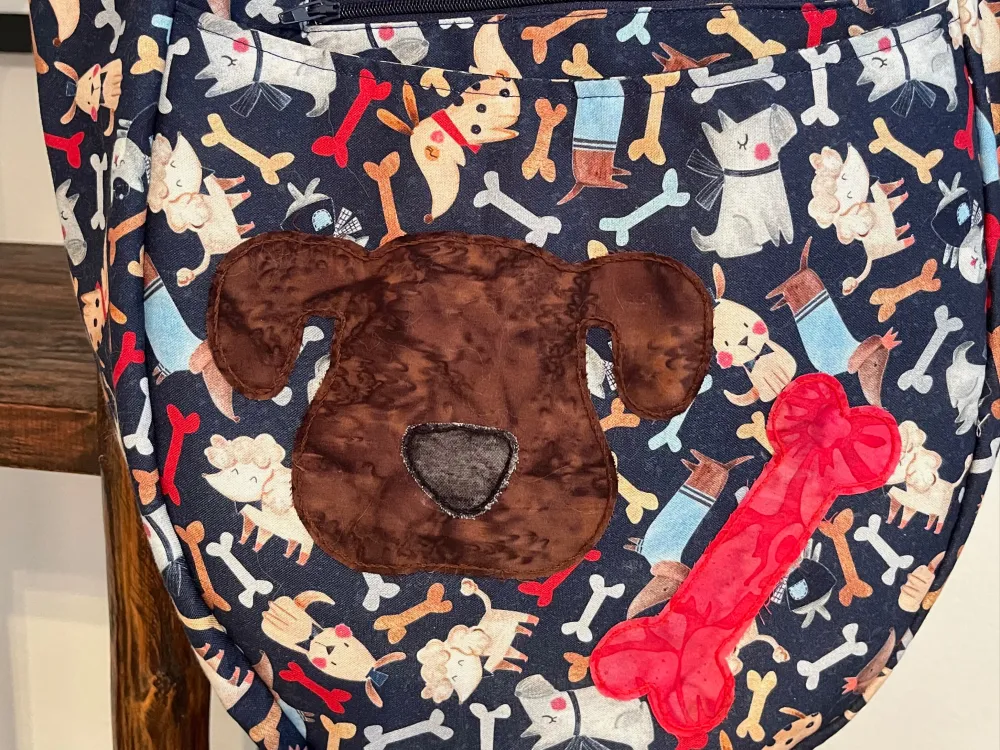 Red Paws Hobo Bag - 2