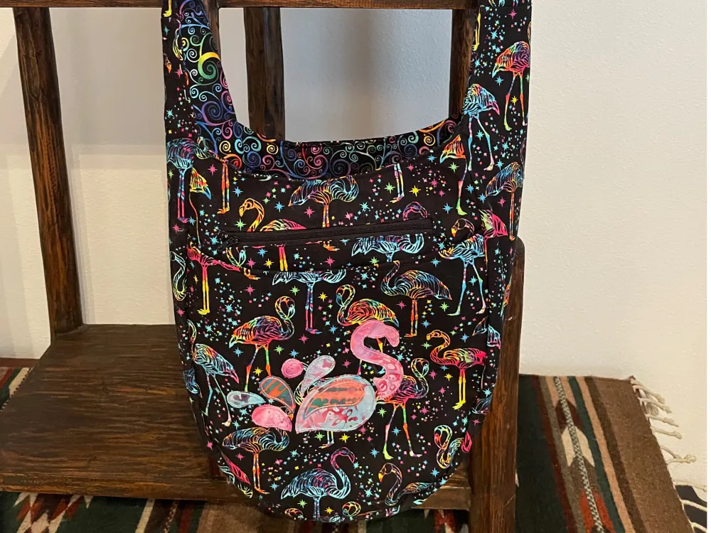 Flamingo Hobo Bag - 1