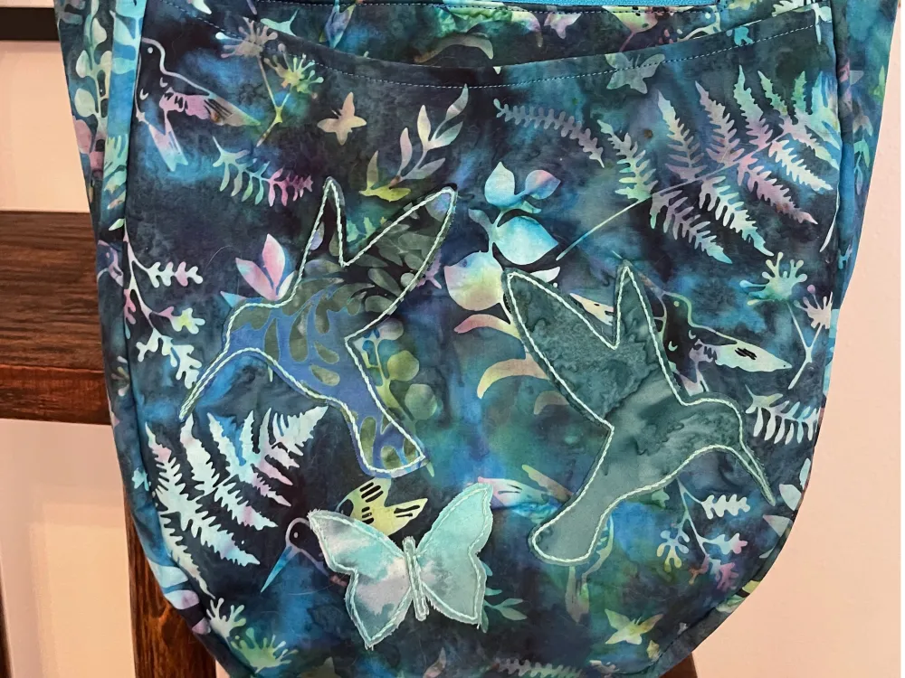 Hummingbird Hobo Bag - 2