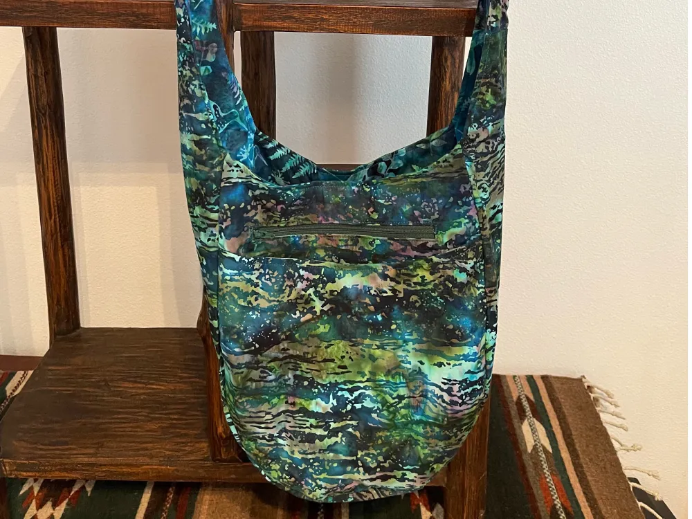 Hummingbird Hobo Bag - 3