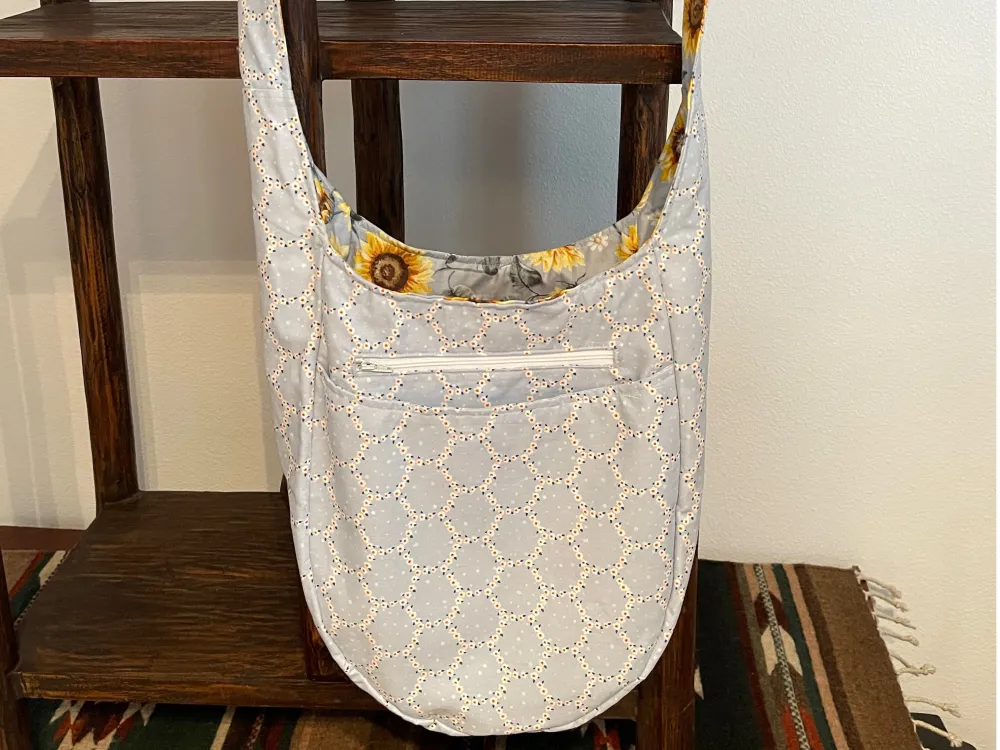 Sunflower Daisy Hobo Bag - 3