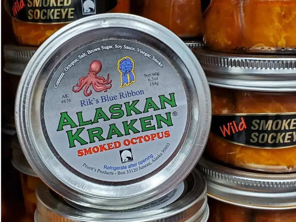 Alaskan Kraken 6.5 Ounce Smoked Octopus - 2