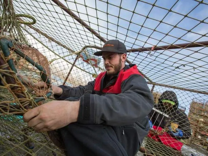 Sean Dwyer Rides The Waves Of The Bering Sea In Search Of Crabs