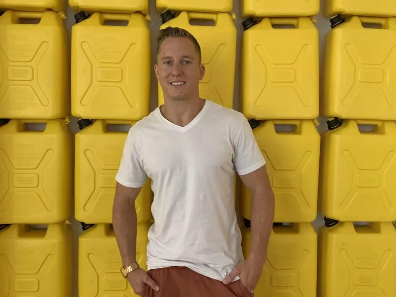 Grant Conner Turns Gold Into Water For Those In Arid Parts Of The World