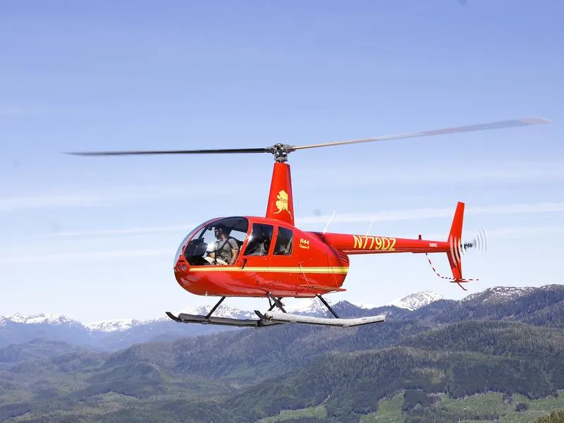 Carrie Schwausch Can't Get Enough Of Piloting A Helicopter In Ketchikan, Alaska