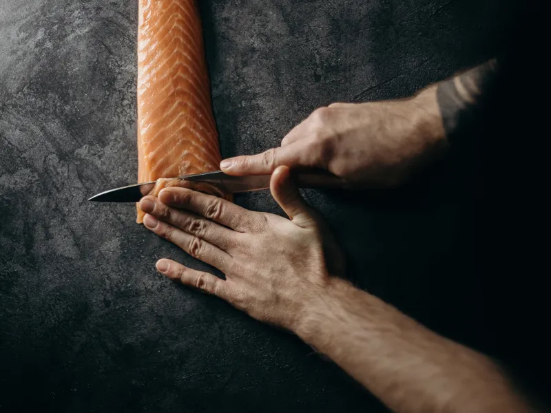 Rosemary and Garlic Roasted Salmon