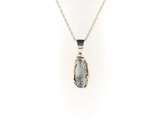 Alaska Sea Coral Natural Shaped Pendant