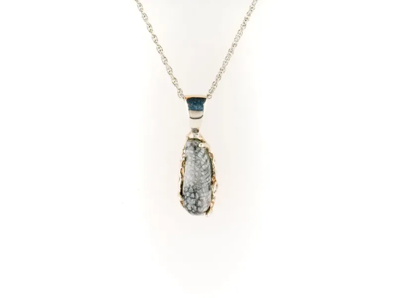 Alaska Sea Coral Natural Shaped Pendant