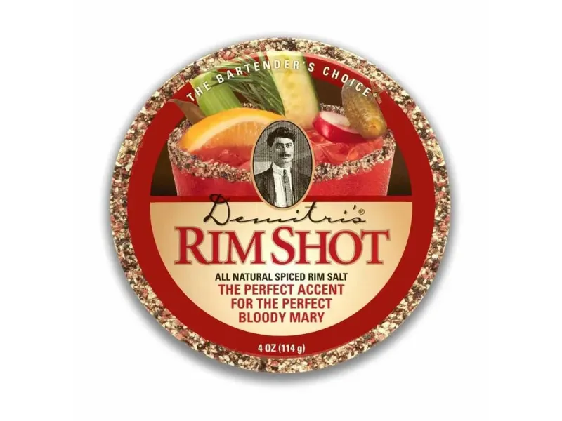 Demitri's RimShot Regular Or Bacon Flavored Bloody Mary Rim Salt