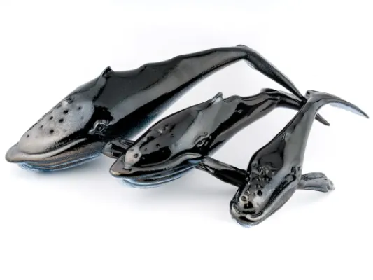 Hand Blown Glass Humpback Whale