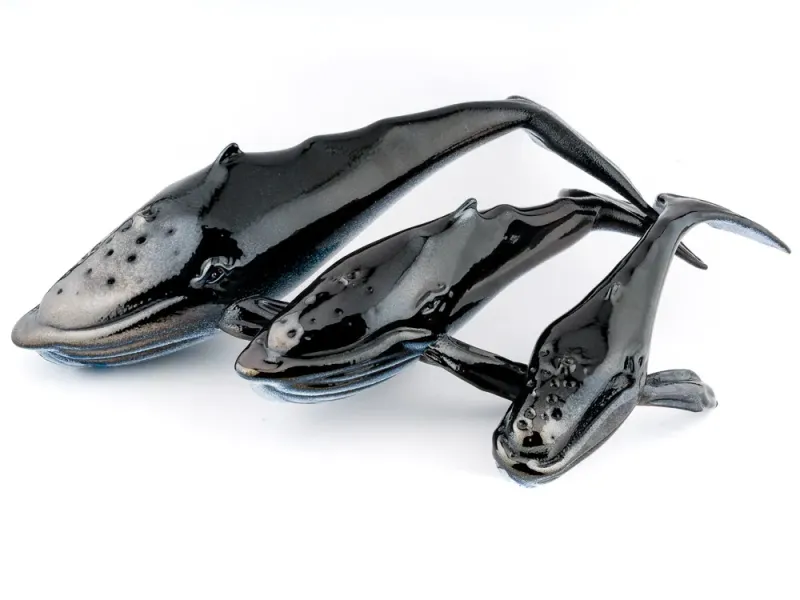 Hand Blown Glass Humpback Whale