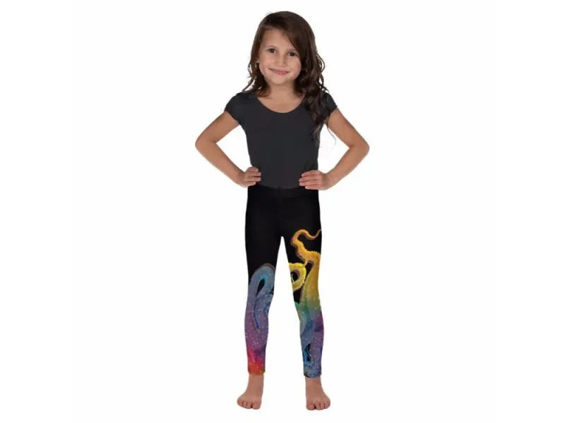 Octopus Rainbow Kids' Leggings