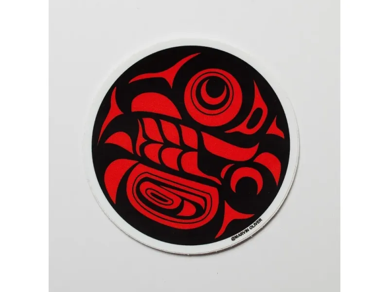 Salmon Egg Sticker