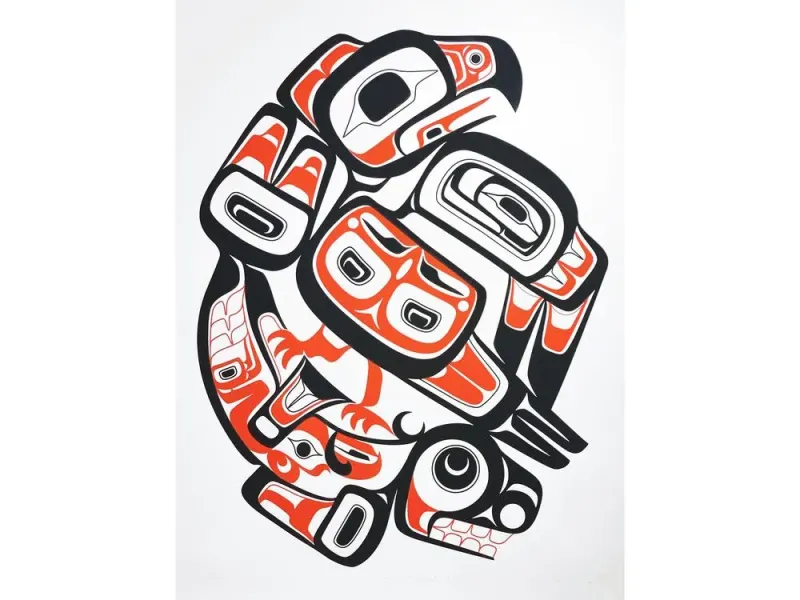 Marvin Oliver Spirit Of The Past Serigraph