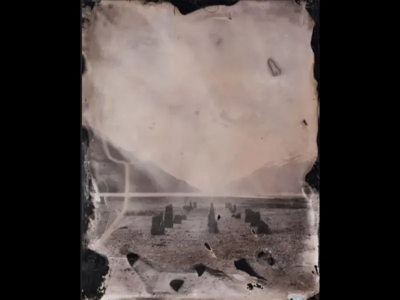 Dyea Flats Tintype Print