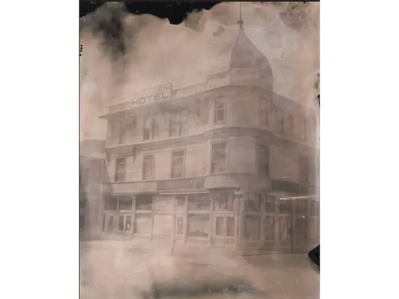 Skagway's Golden North Hotel Tintype Print