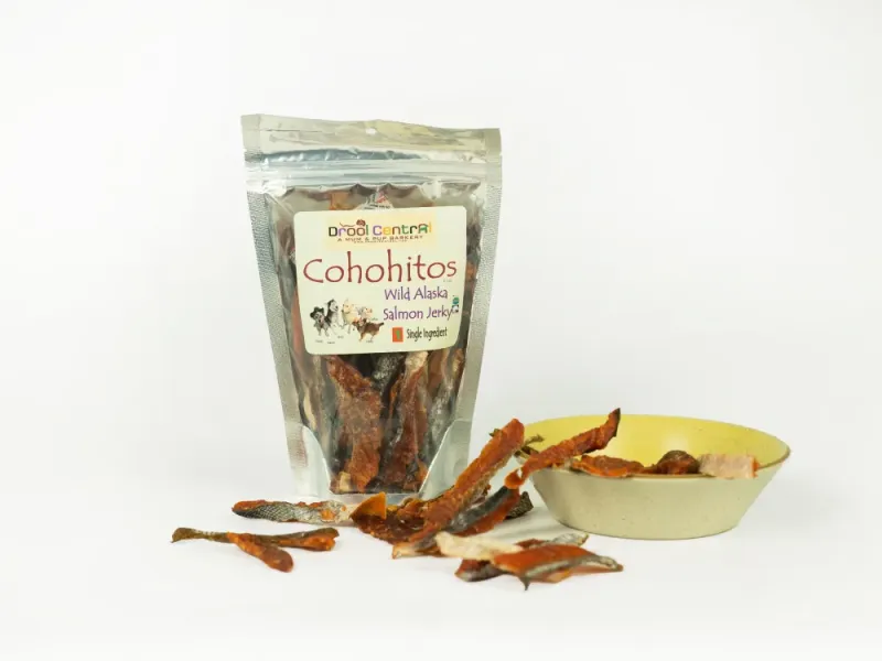 Wild Alaska Salmon Jerky: Cohohitos