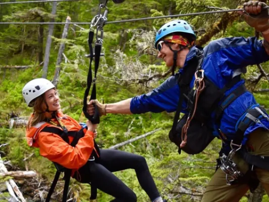Juneau Alpine Zipline Adventure