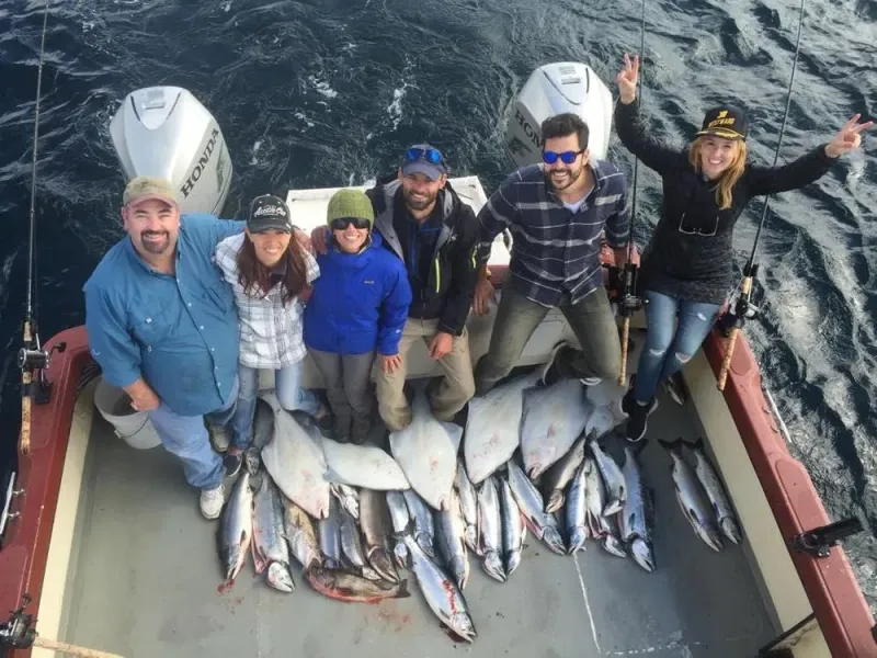 Salmon & Halibut Fishing Combo