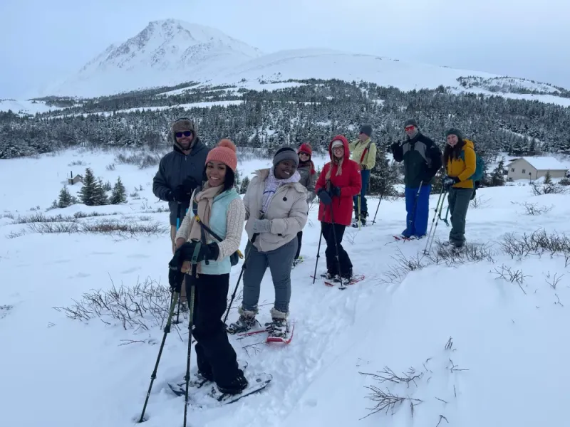 Beginner's Snowshoeing Adventure