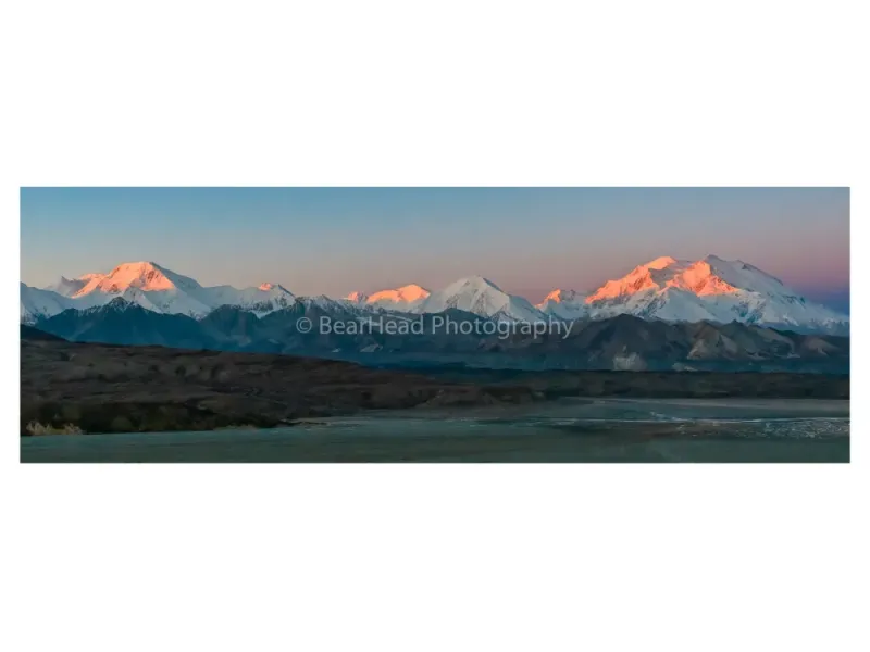 Alaska Range Glow