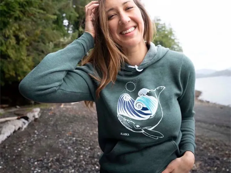 "Under the Sea" Alaska Themed Hoodie
