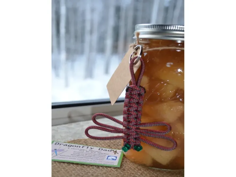 Medium Dragonfly Keychain