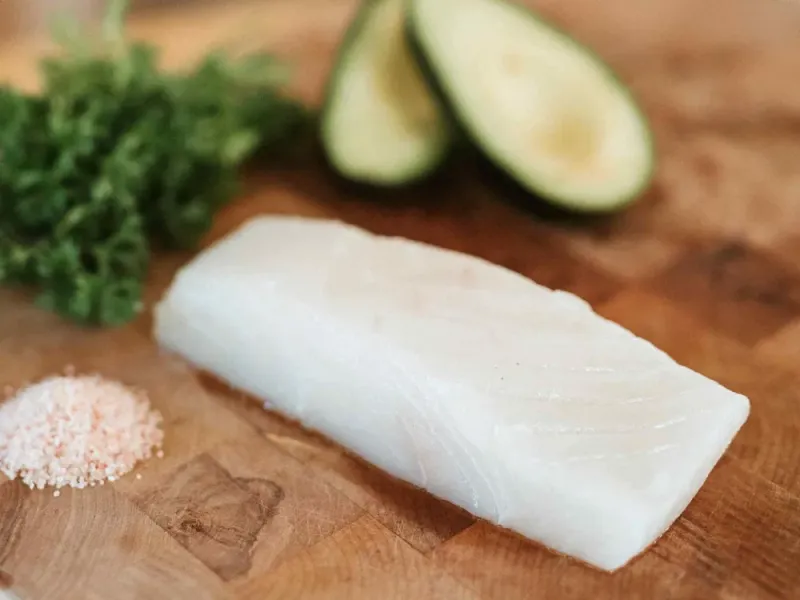 Alaska Halibut portions