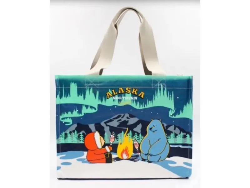 Alaska Northern Lights  Tote Bag