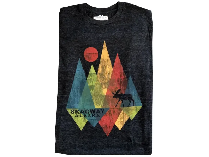 Alaska Shard Mountain Moose Tee