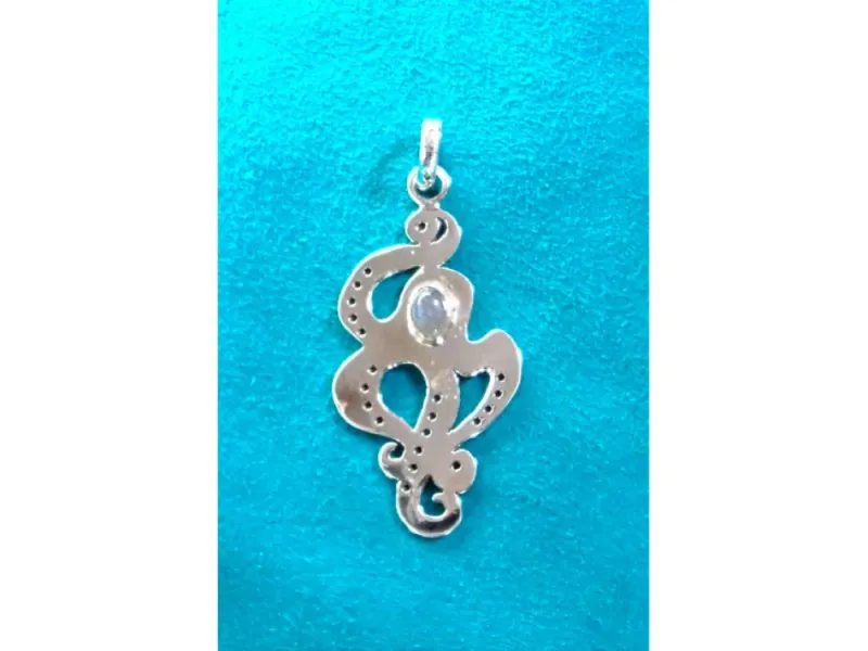 Octopus Silver Pendant