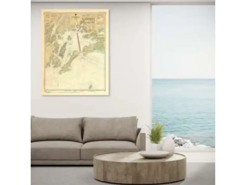 Antique Prince William Sound Chart #16700