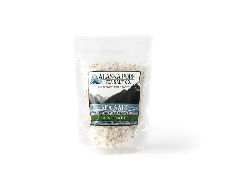 Alaska Pure Sea Salt - Sitka Spruce Tip - 3 Pack