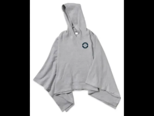 Alaska Hooded Sweatshirt Poncho
