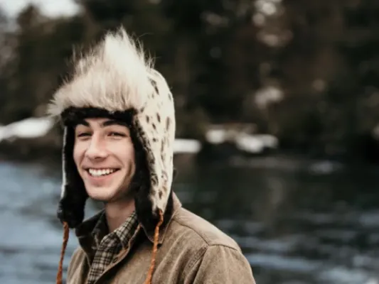 Alaskan Timber Wolf, Seal Fur and Sea Otter Fur Hat