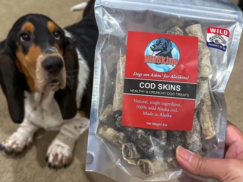 AlaSkins Cod Dog Treats