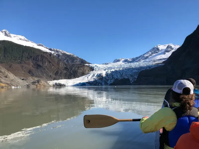 Mendenhall Lake Canoe Tour